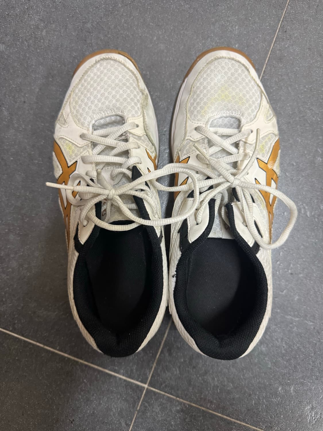 아식스 리브레 CF 화이트 퓨어 골드 275 상품이미지5