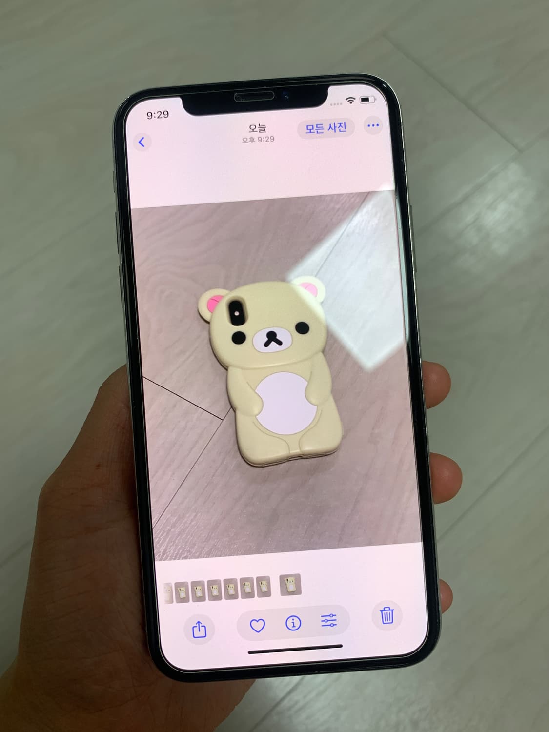 기능 문제X) 애플 아이폰xs 256gb 실버 상품이미지5