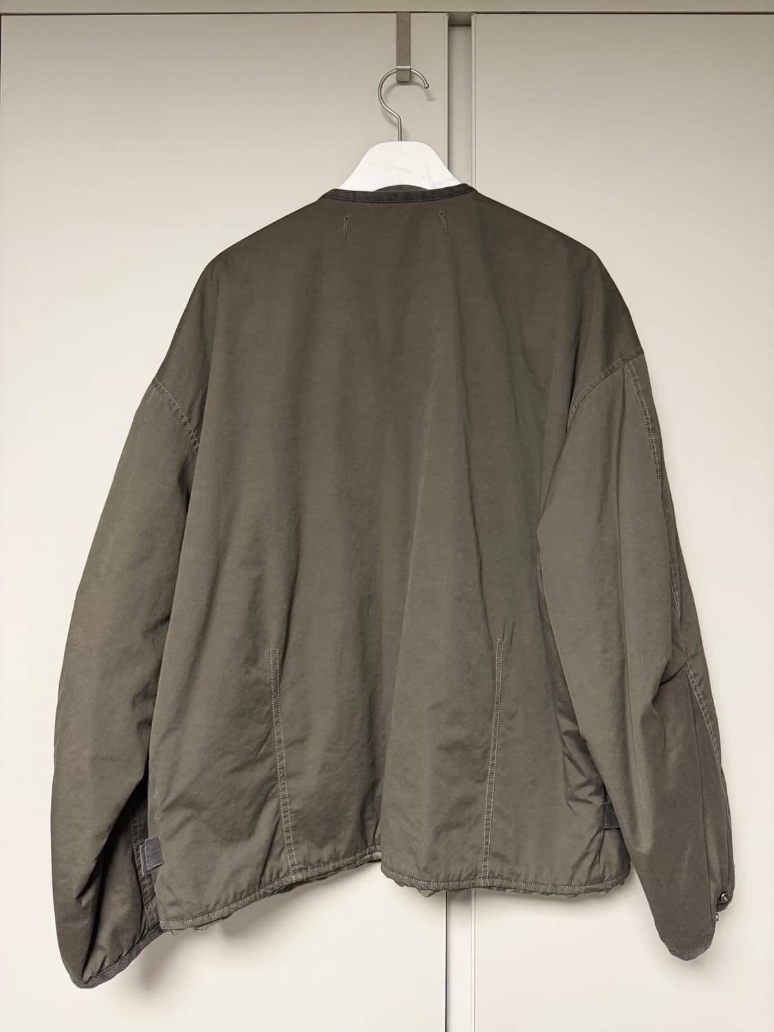 폴리테루 / 리버시블 라이너자켓 / 올리브+퀼티드그린 4 상품이미지6