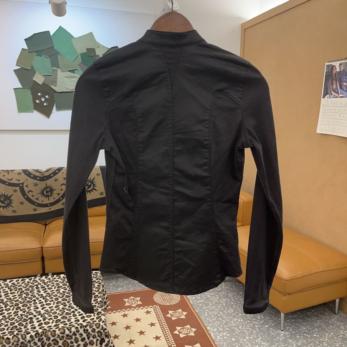 지스타 우먼 모던 시크 스판 레이싱 라이더 자켓 S C09490 상품이미지4