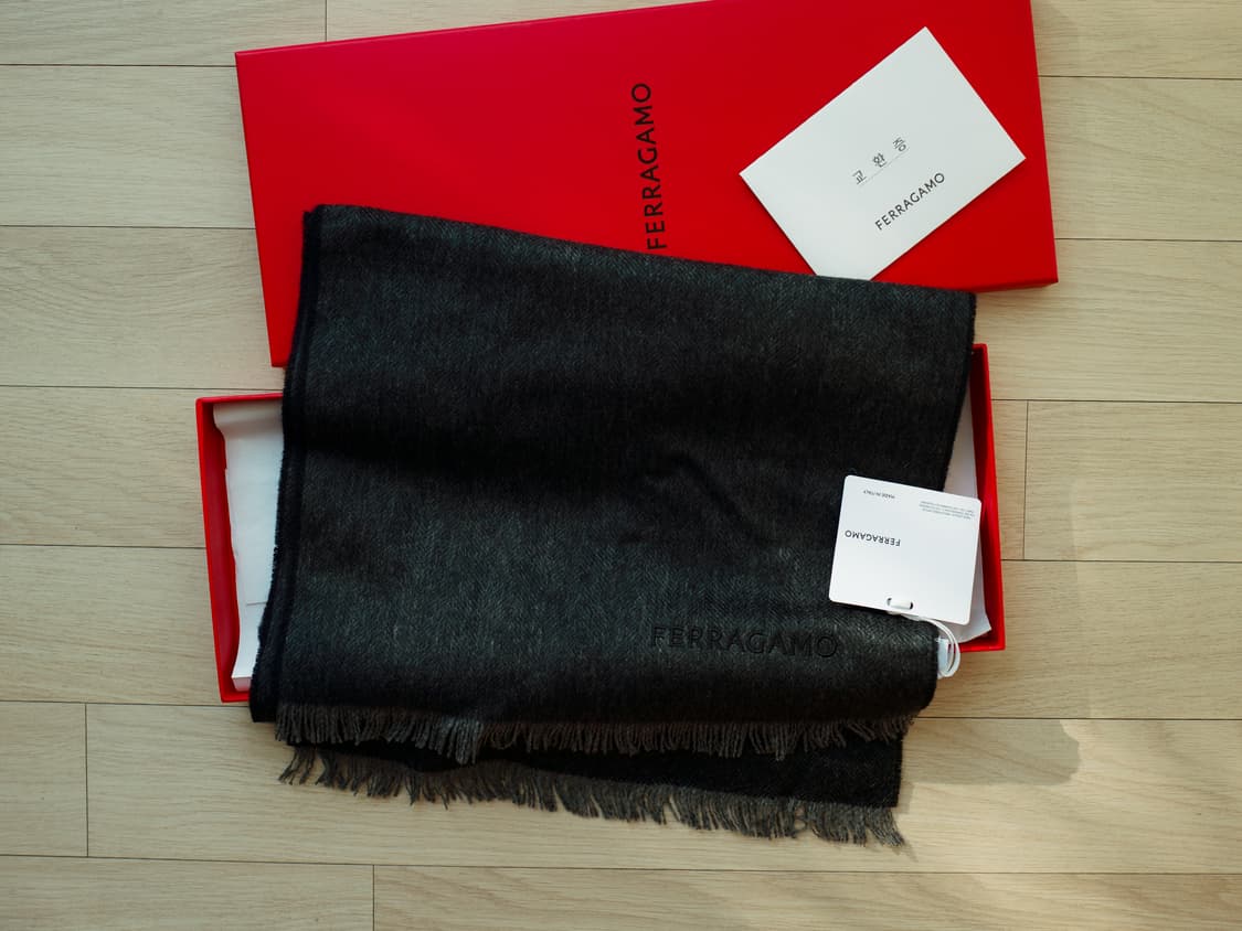 페라가모 캐시미어 머플러 (미사용 새제품) 상품이미지2