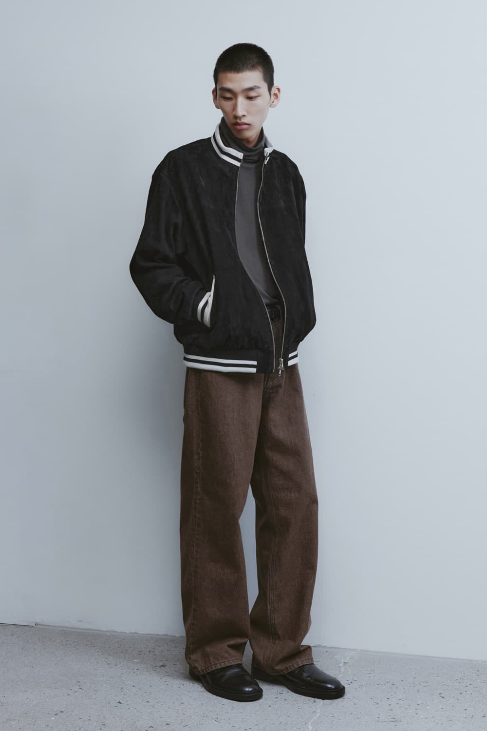 (M) 유스 YOUTH Suede Track Jacket 상품이미지3