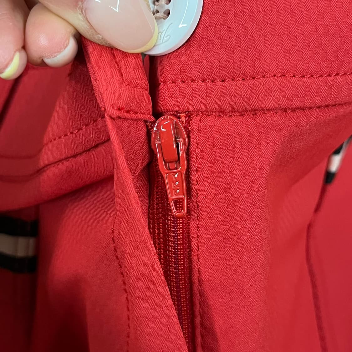 [정품/26] 타이틀리스트 레드 스트라이프 반바지 b18 상품이미지5