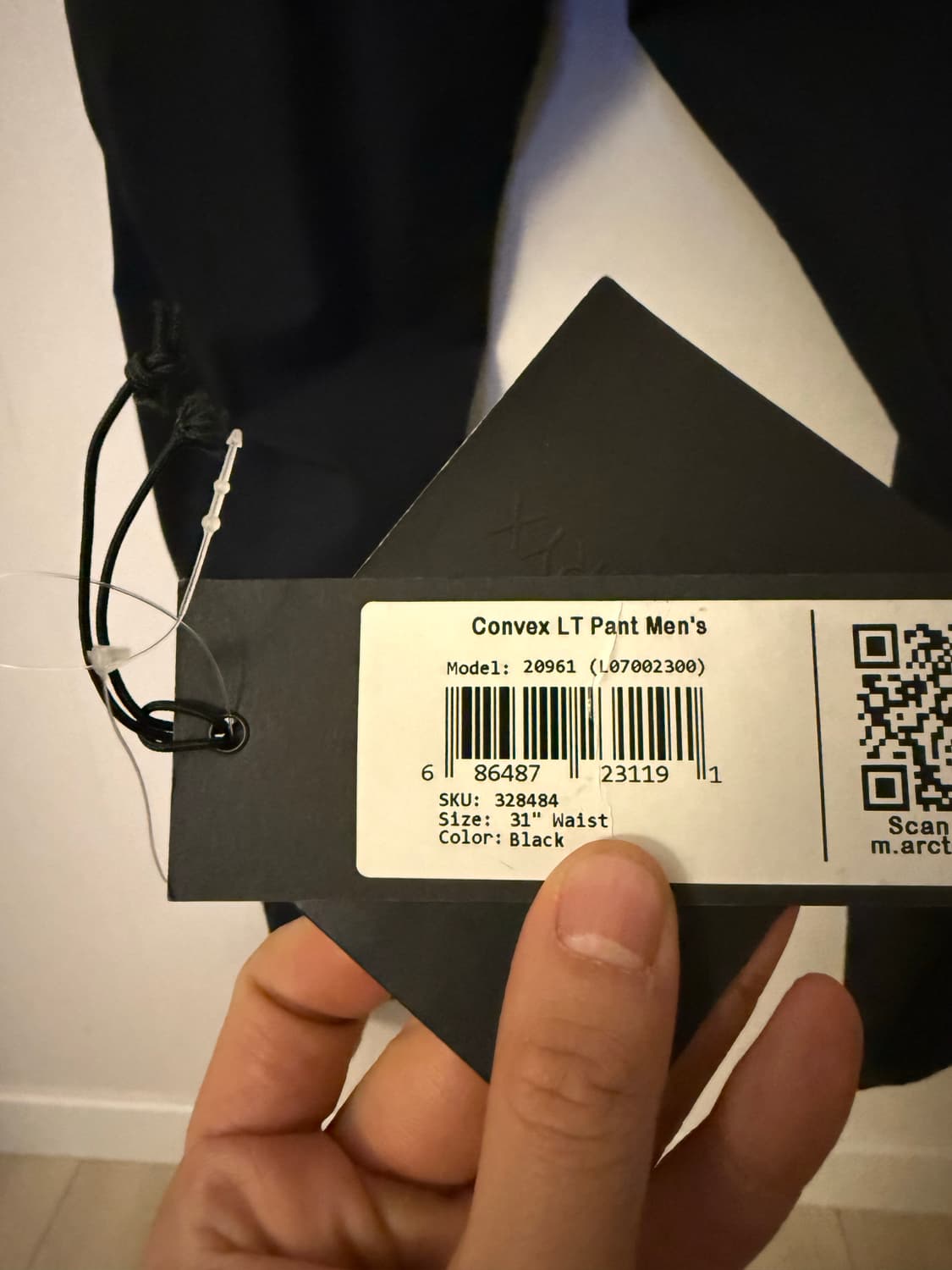 Veilance Convex LT Pant 31size Black 상품이미지9