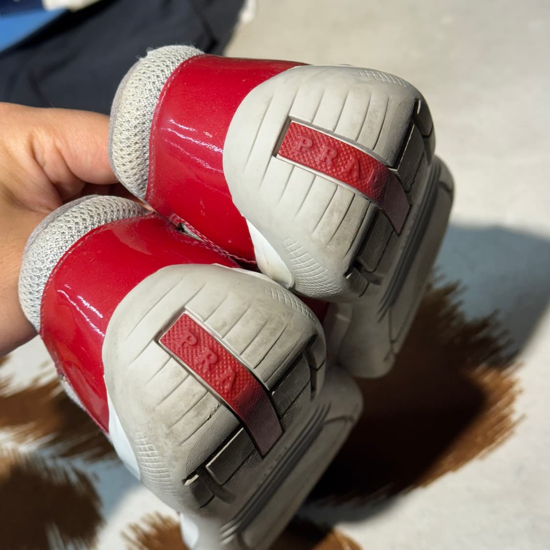 PRADA 프라다 아메리카컵 og 레드 (225-230) 상품이미지7