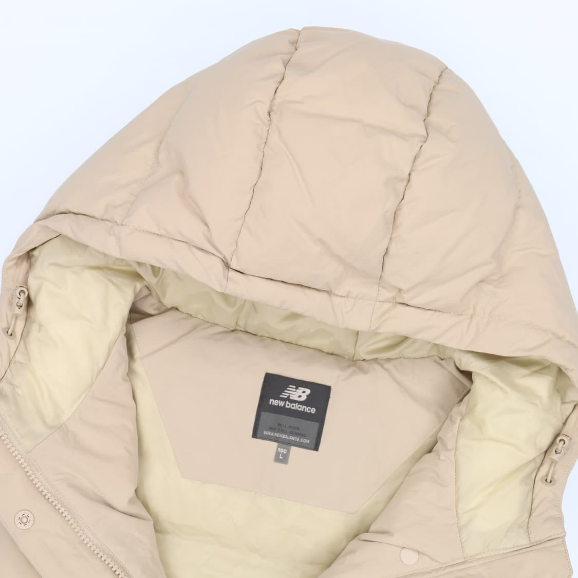 [100] 신형 뉴발란스 덕다운 후드패딩조끼 1107HR3 상품이미지3