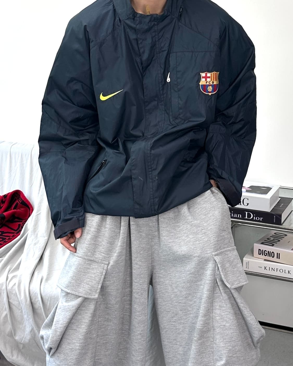 나이키 07-08 바르셀로나 바람막이 L 상품이미지2