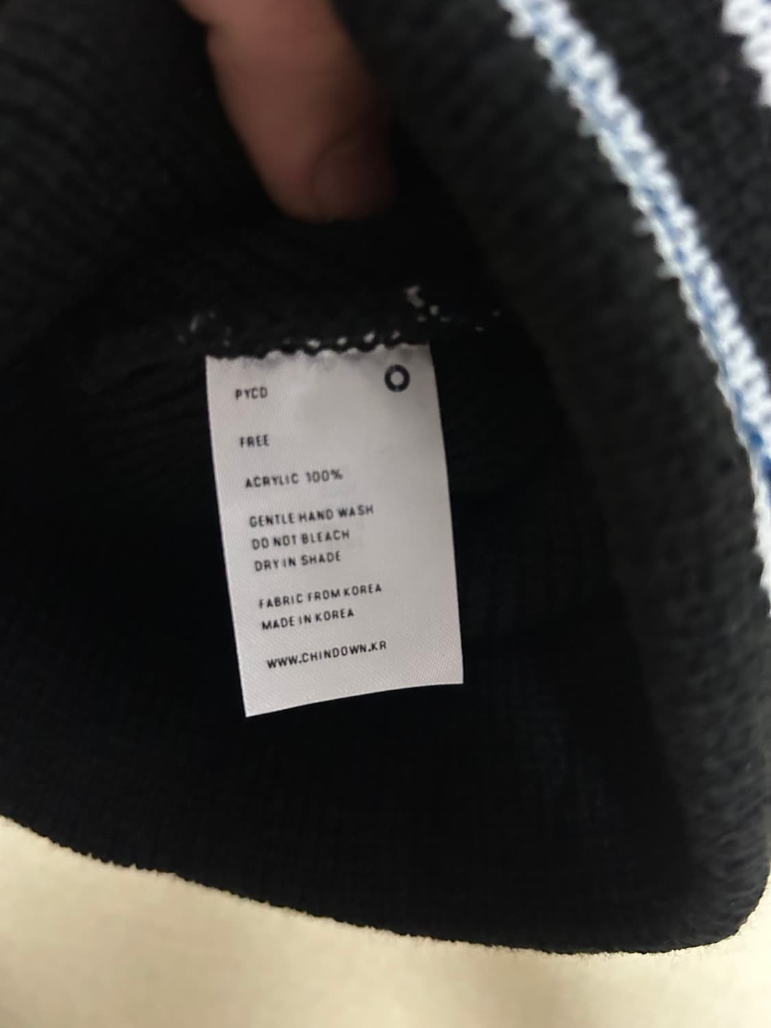 친다운 비니 판매합니다 상품이미지2