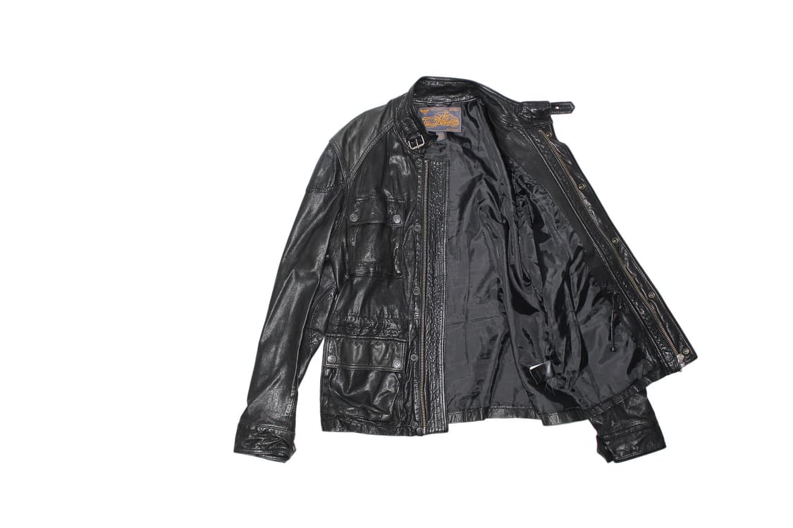 2000s 트루릴리전 램스킨 레더 자켓  상품이미지4
