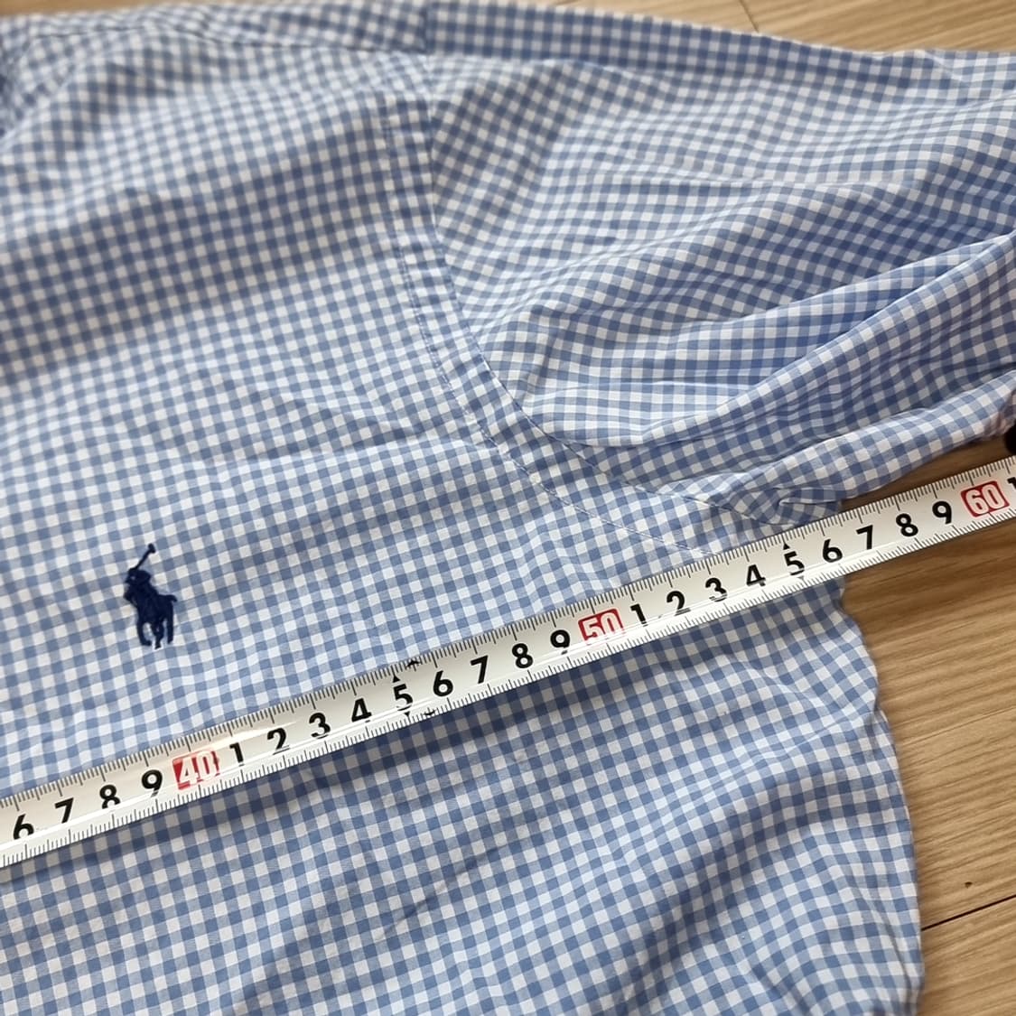 폴로 랄프로렌 깅엄체크 셔츠 남방(M) 상품이미지7