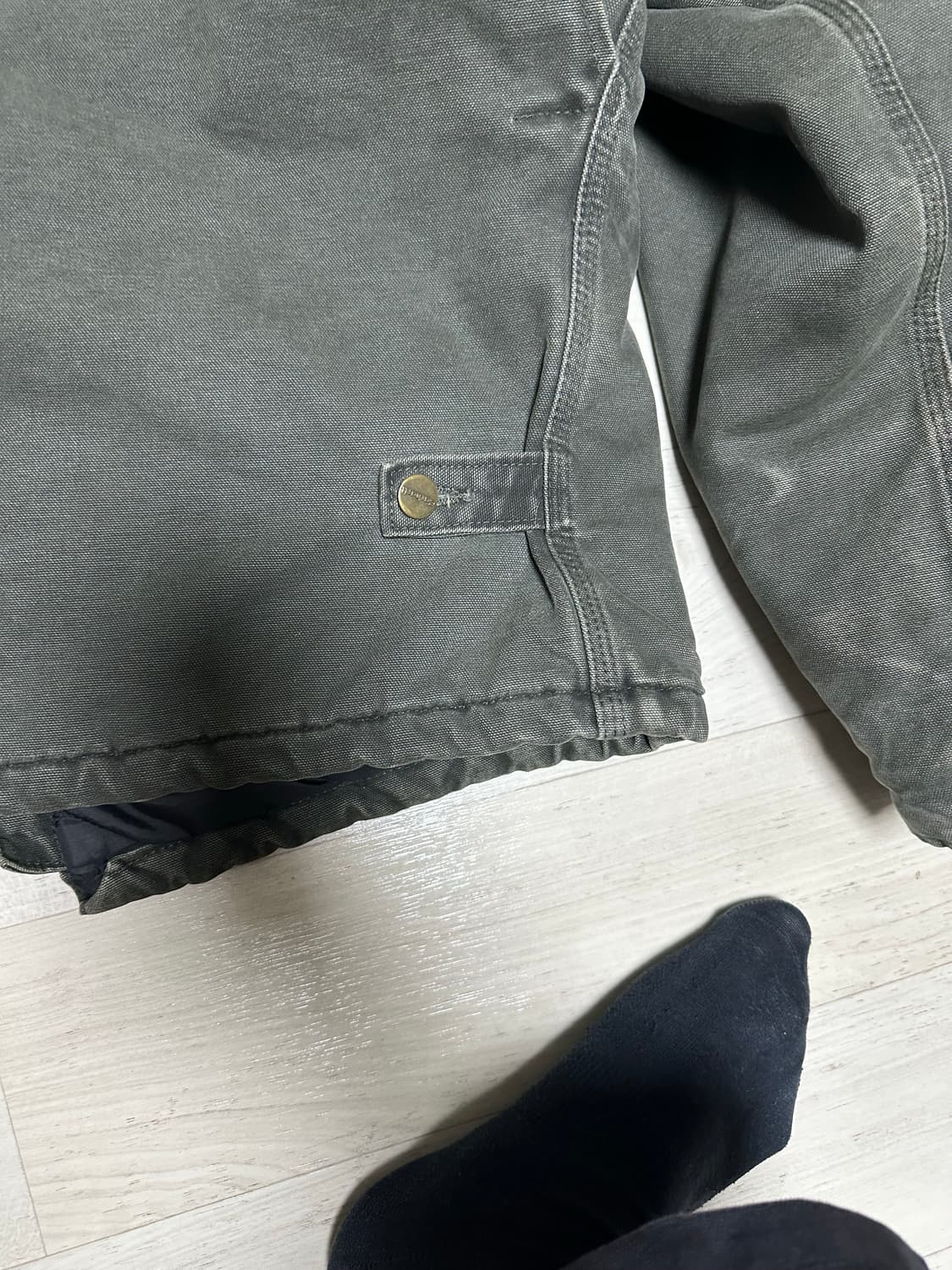 칼하트 j22 moss L 아크틱자켓 상품이미지6