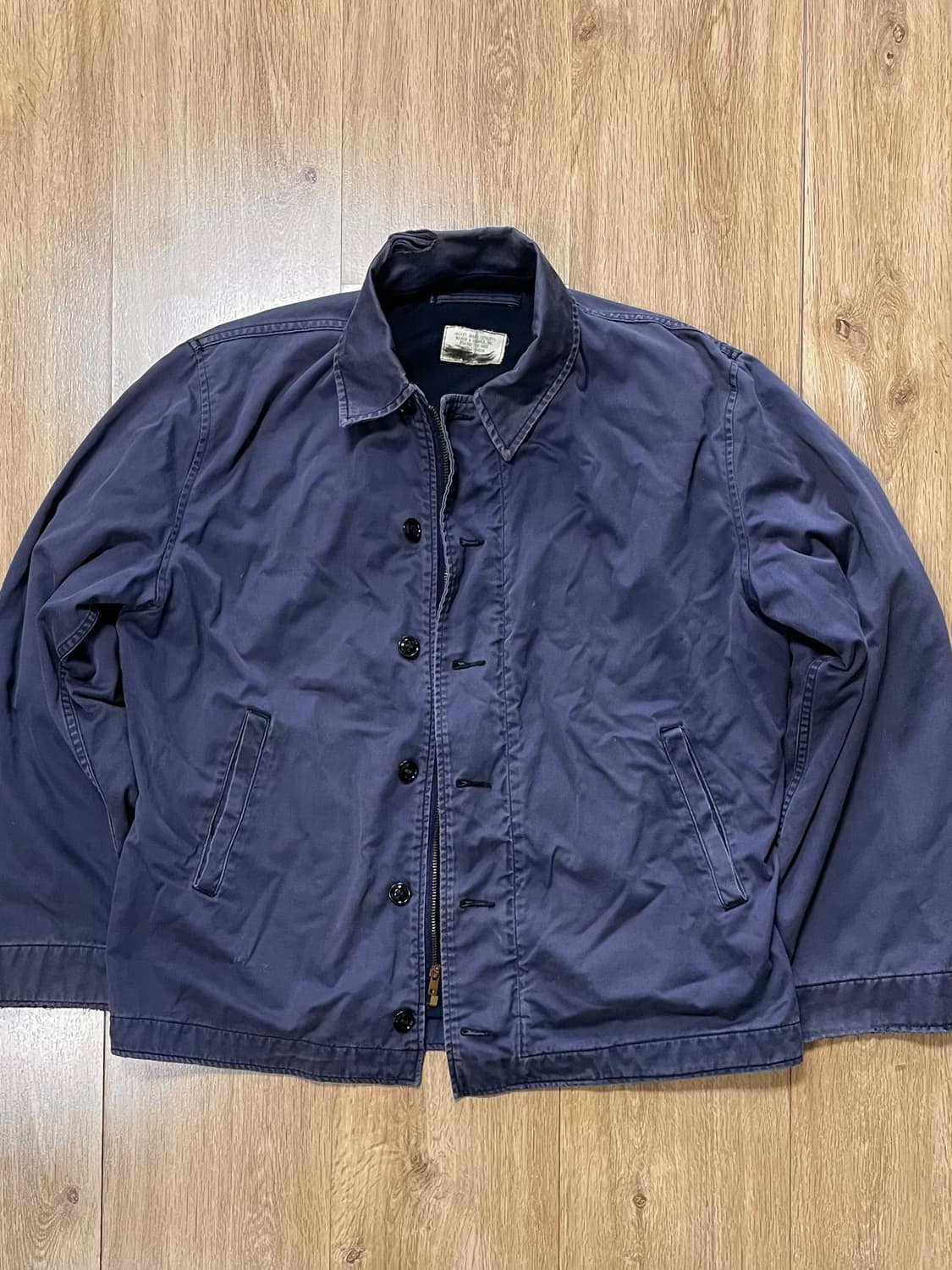 국내 유일 70s 미해군 US NAVY og N4 유틸리티 덱자켓 상품이미지1