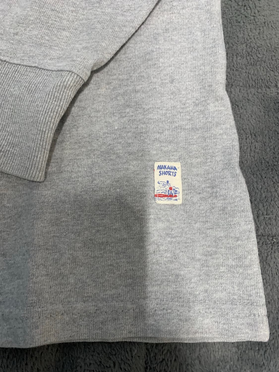 M.Nii 엠니 긴팔 티셔츠 L 회색 상품이미지4