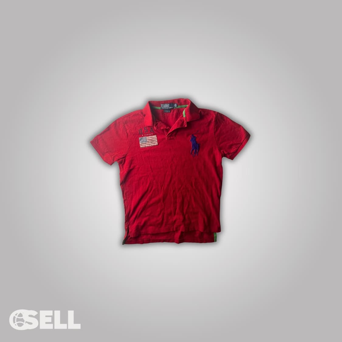 폴로 빅포니 성조기 카라티 상품이미지1