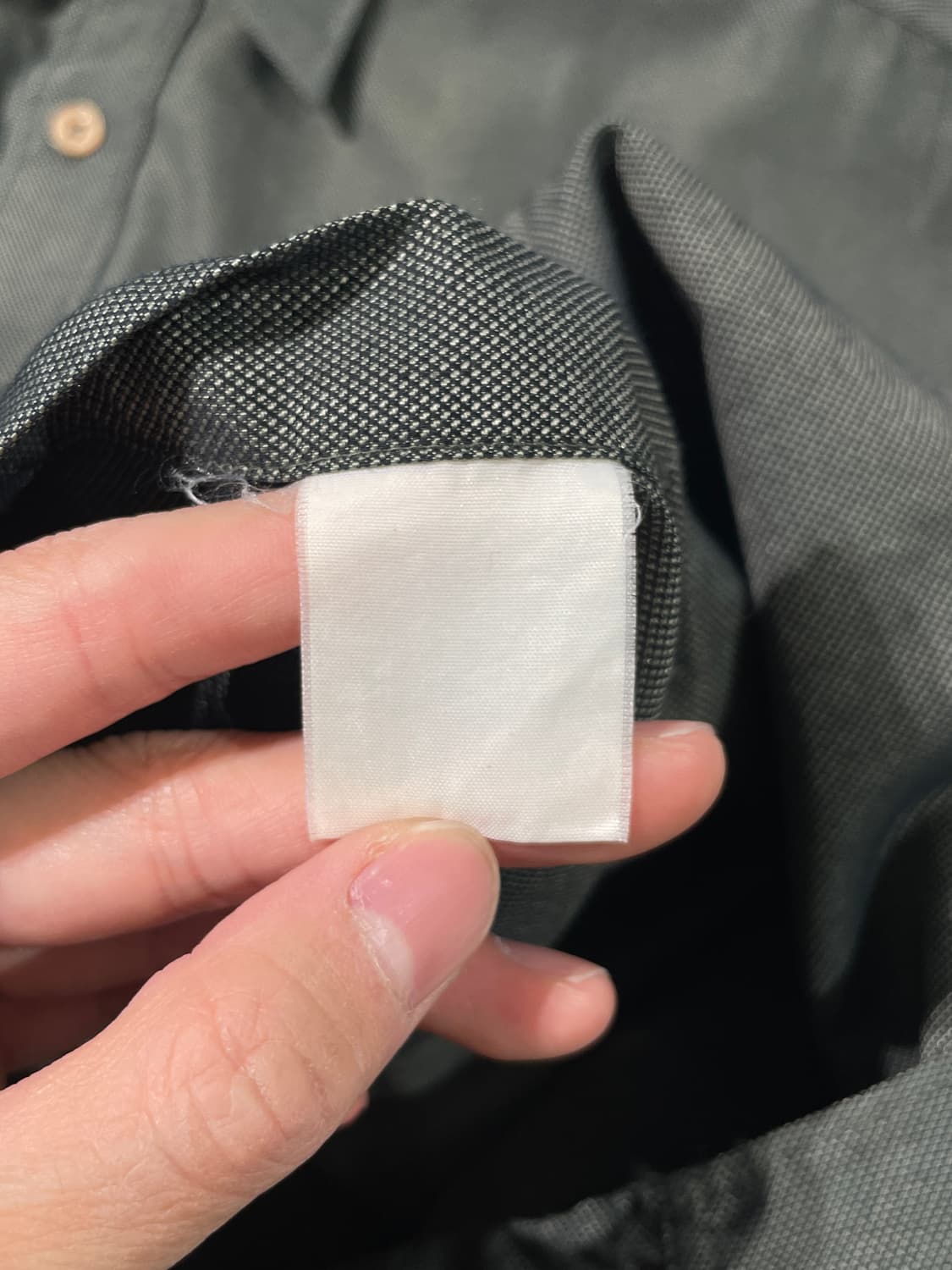 발렌시아가 카키 싱글 포켓 카라 셔츠 상품이미지8