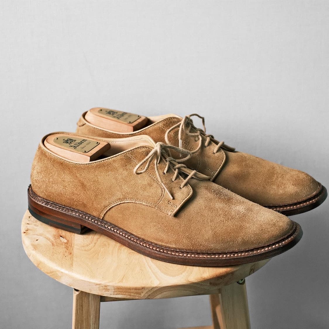 알든 29332 10.5D 언라인드 스웨이드 더비 탄 상품이미지3