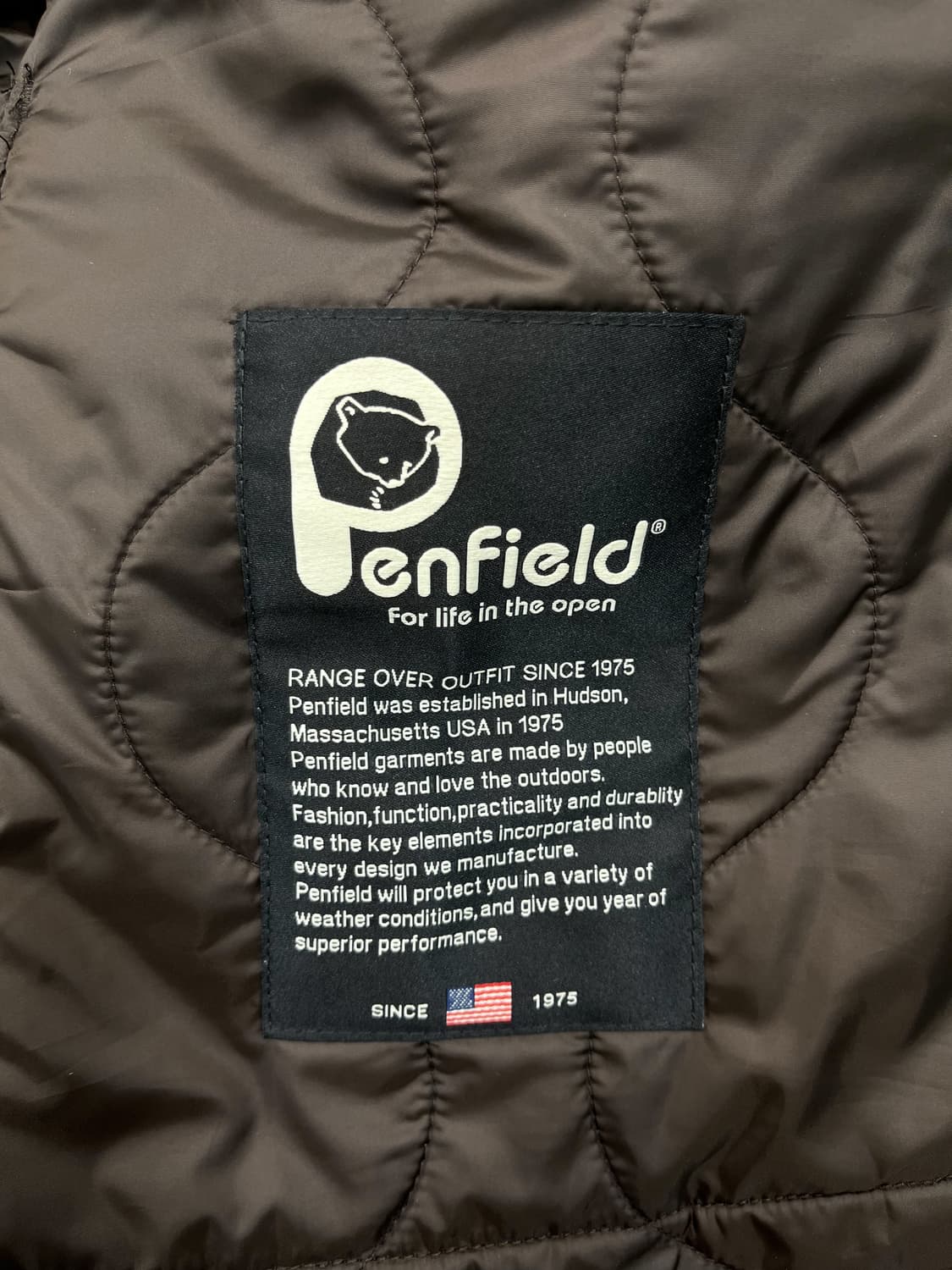 펜필드 24fw 퀼티드 워크 자켓 상품이미지7