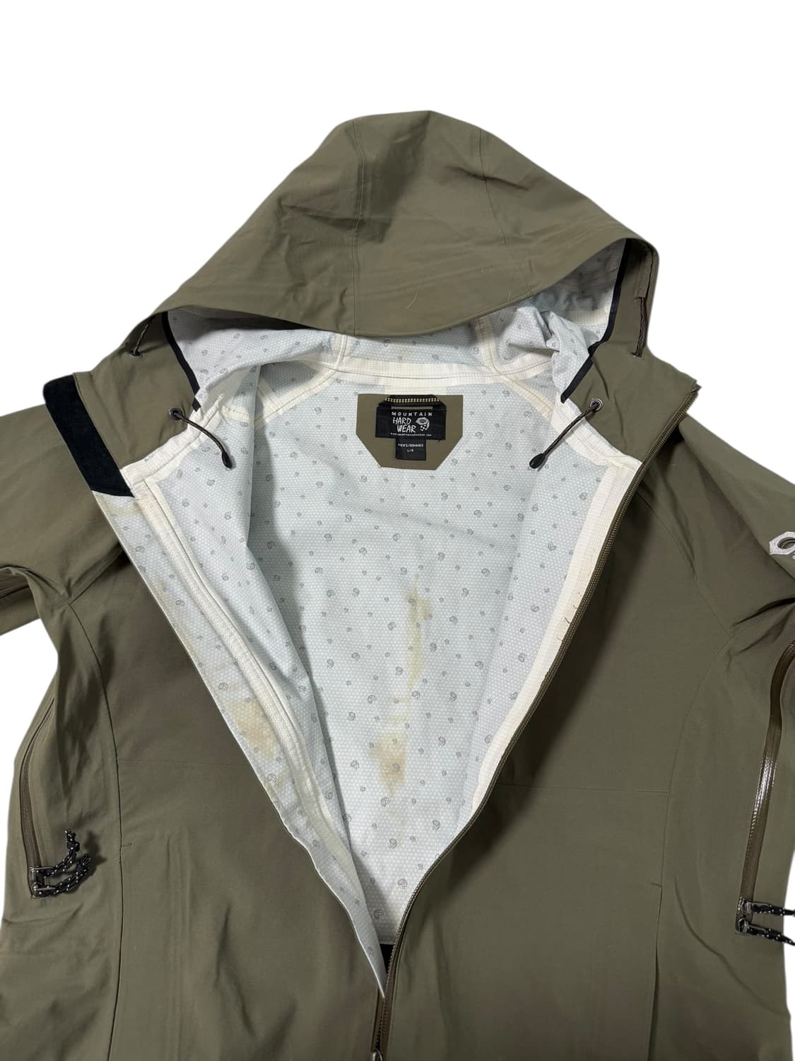 마운틴 하드웨어 카키 바람막이 상품이미지3
