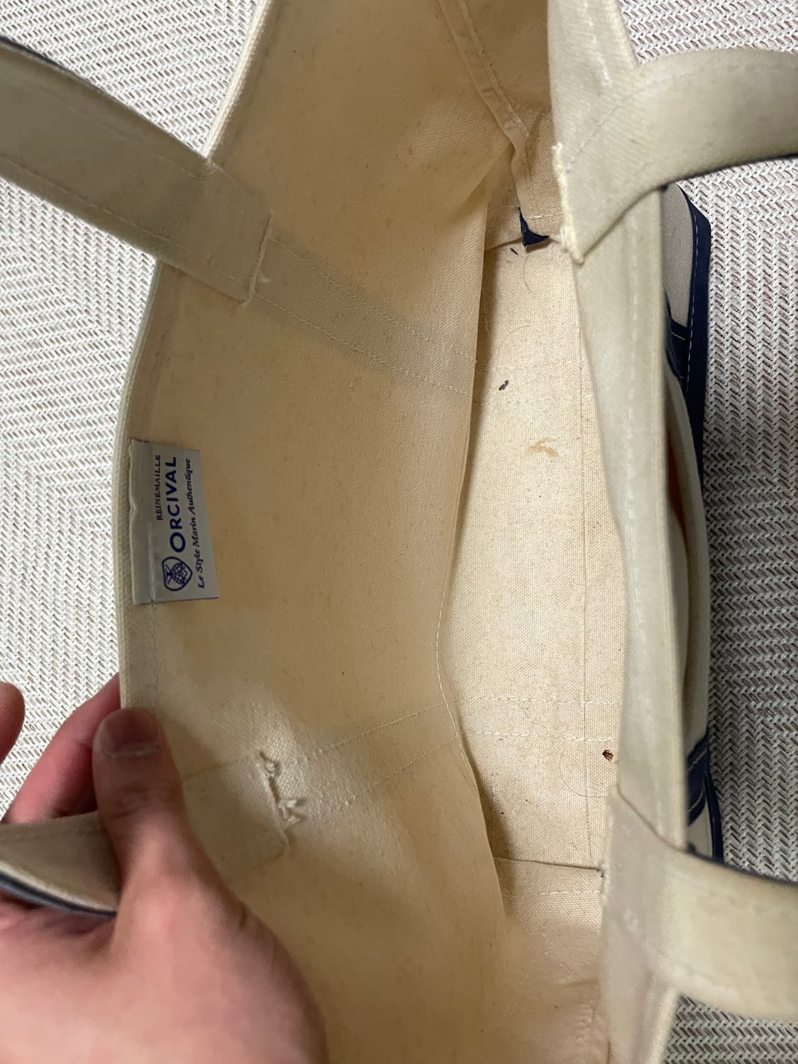 오르치발 캔버스 토트백 J03225 상품이미지7