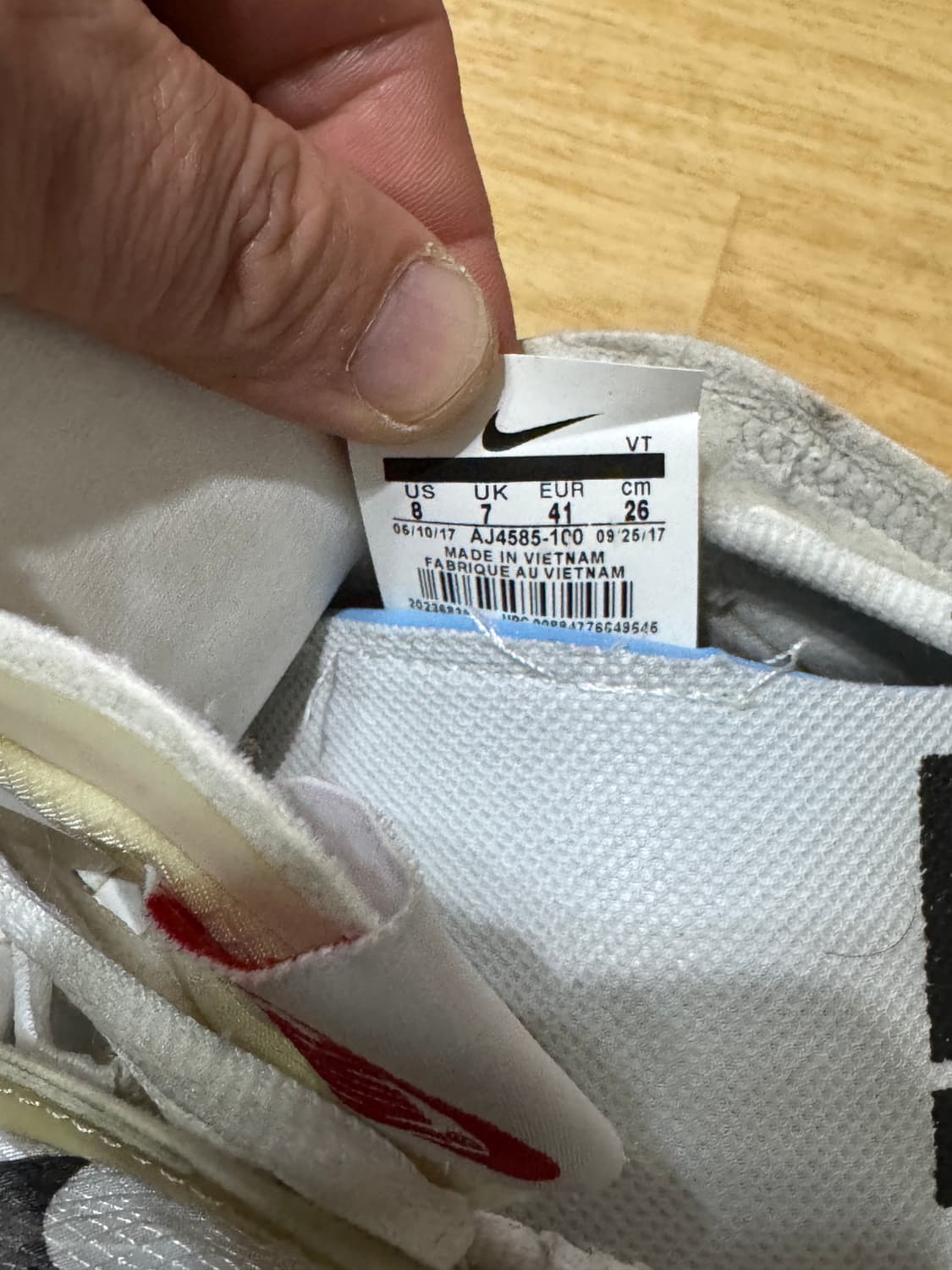 나이키 에어맥스 97 Off-White 260mm 상품이미지9