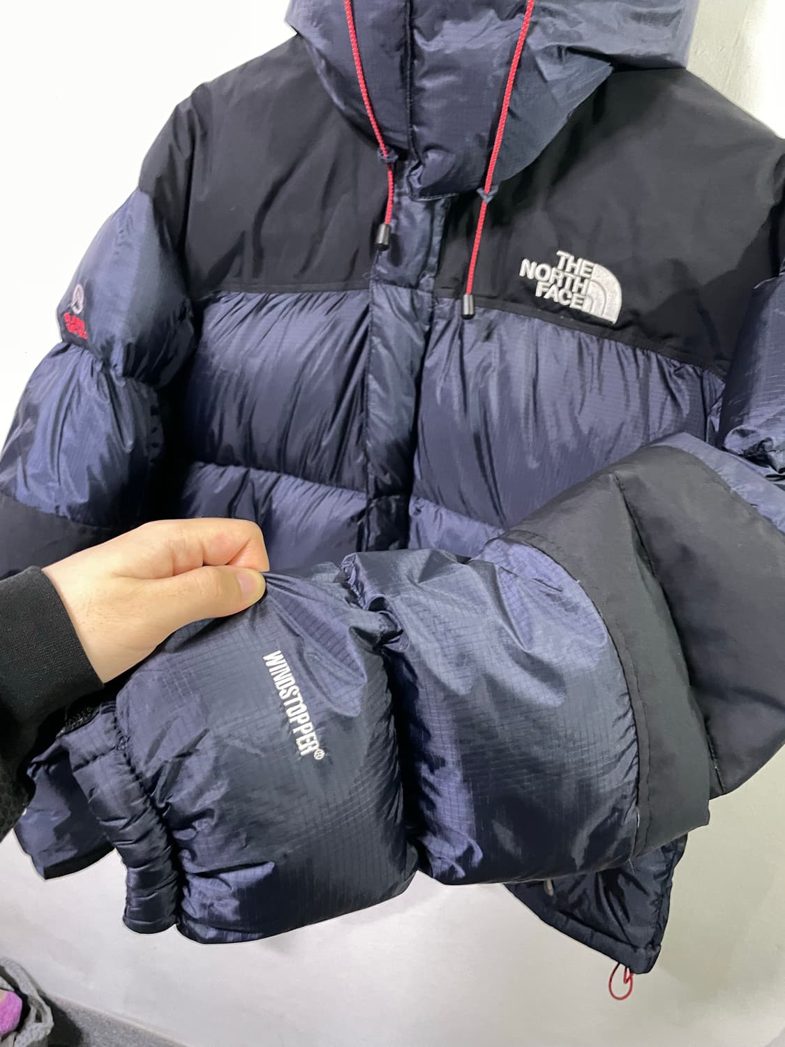 노스페이스 써밋 윈드스토퍼 패딩 L 100-105 퍼텍스 상품이미지4