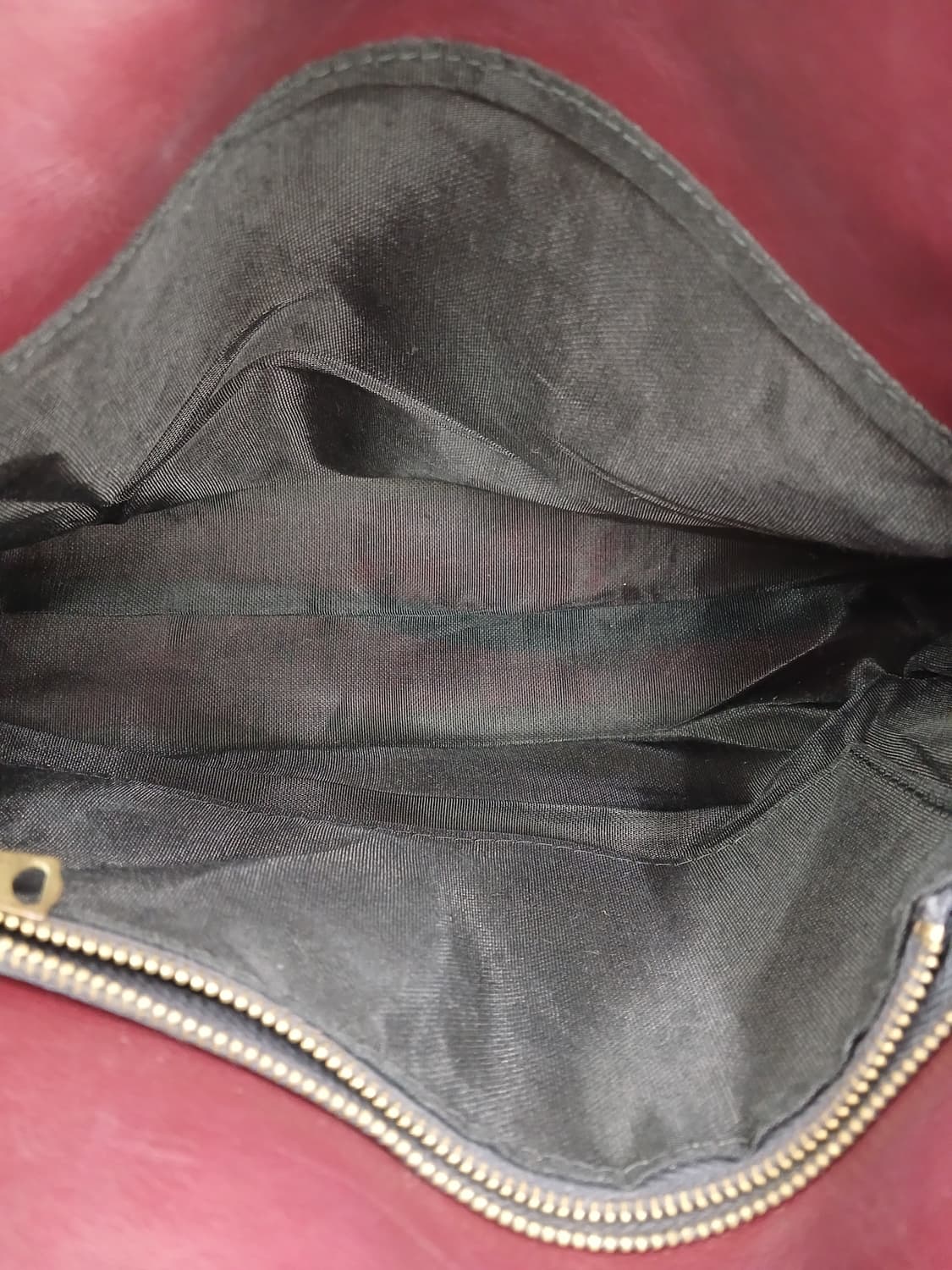 버건디 빈티지 토트 &숄더 가방 상품이미지2