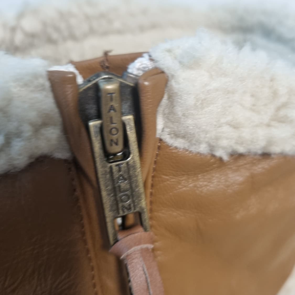 폴로 랄프로렌 양가죽 트림 쉐르파 플리스 자켓 상품이미지6