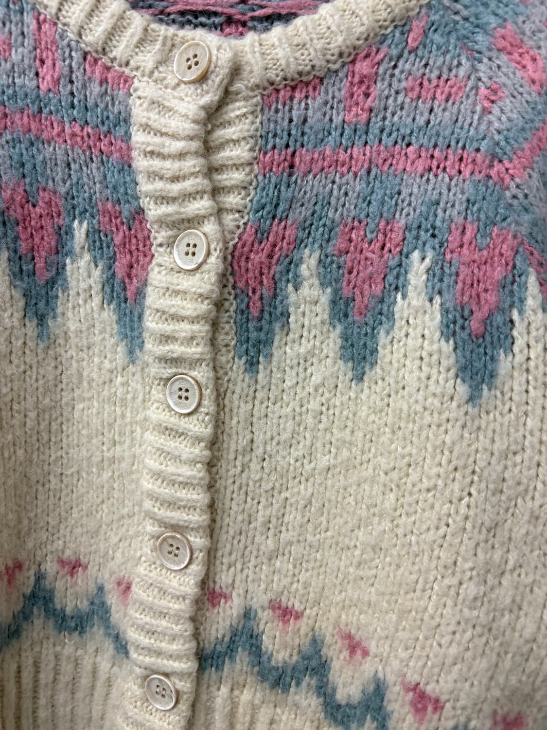 리엘 노르딕 니트 가디건 A3097 상품이미지3