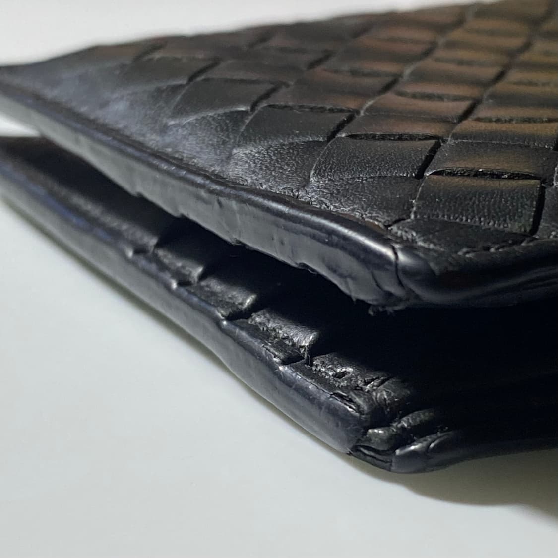 [정품] 보테가베네타 인트레치아토 소가죽 반지갑 상품이미지2