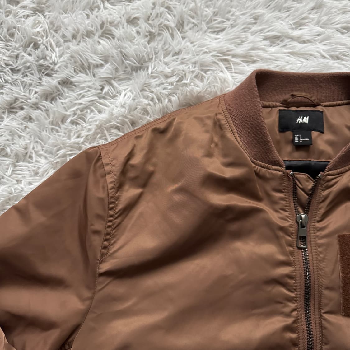 H&M 일본빈티지 항공 자켓 빈티지항공자켓 블루종 에이치앤엠 xl 105 상품이미지1