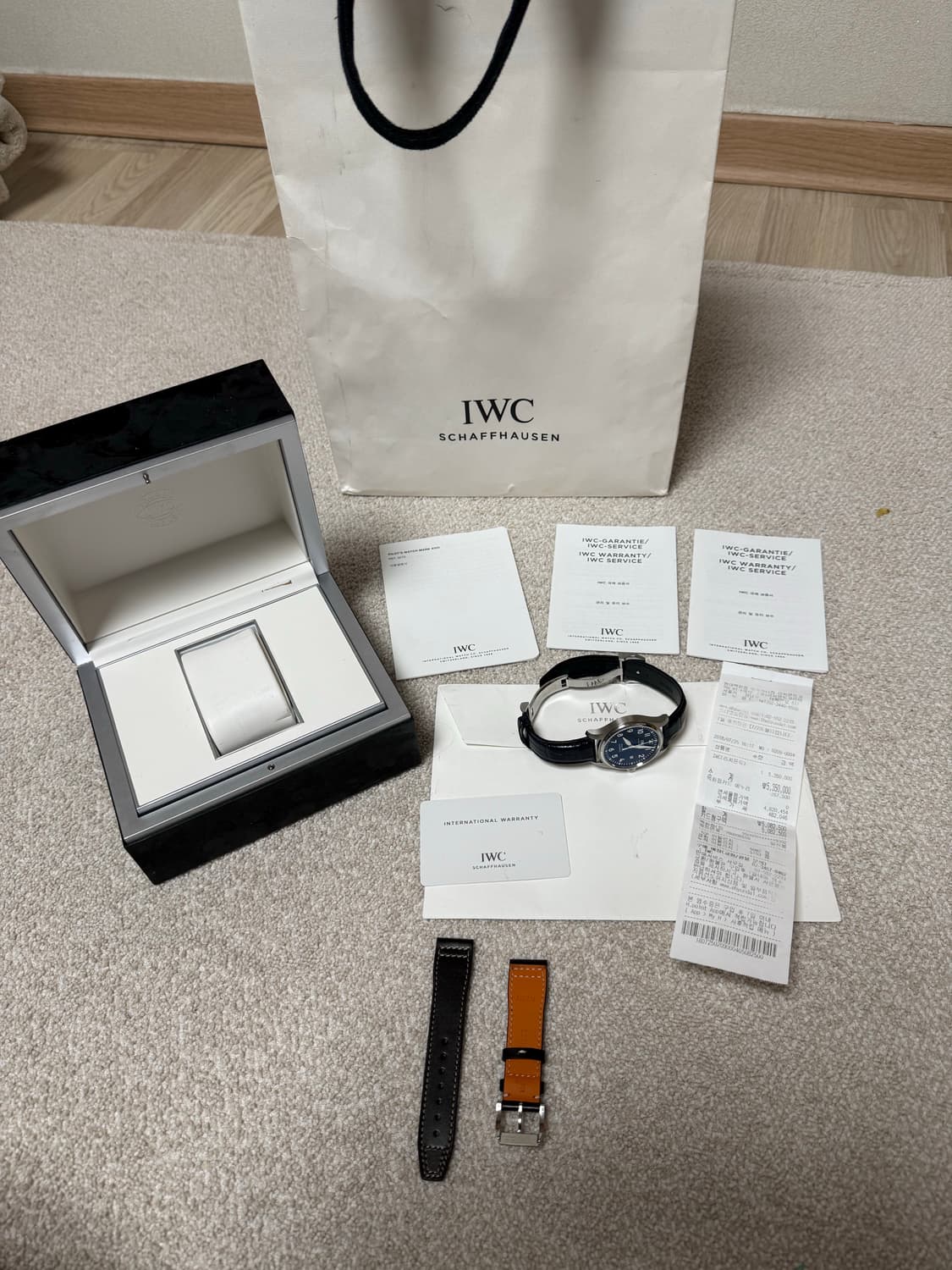 IWC 마크18 어린완자 청판 민트급 상품이미지8