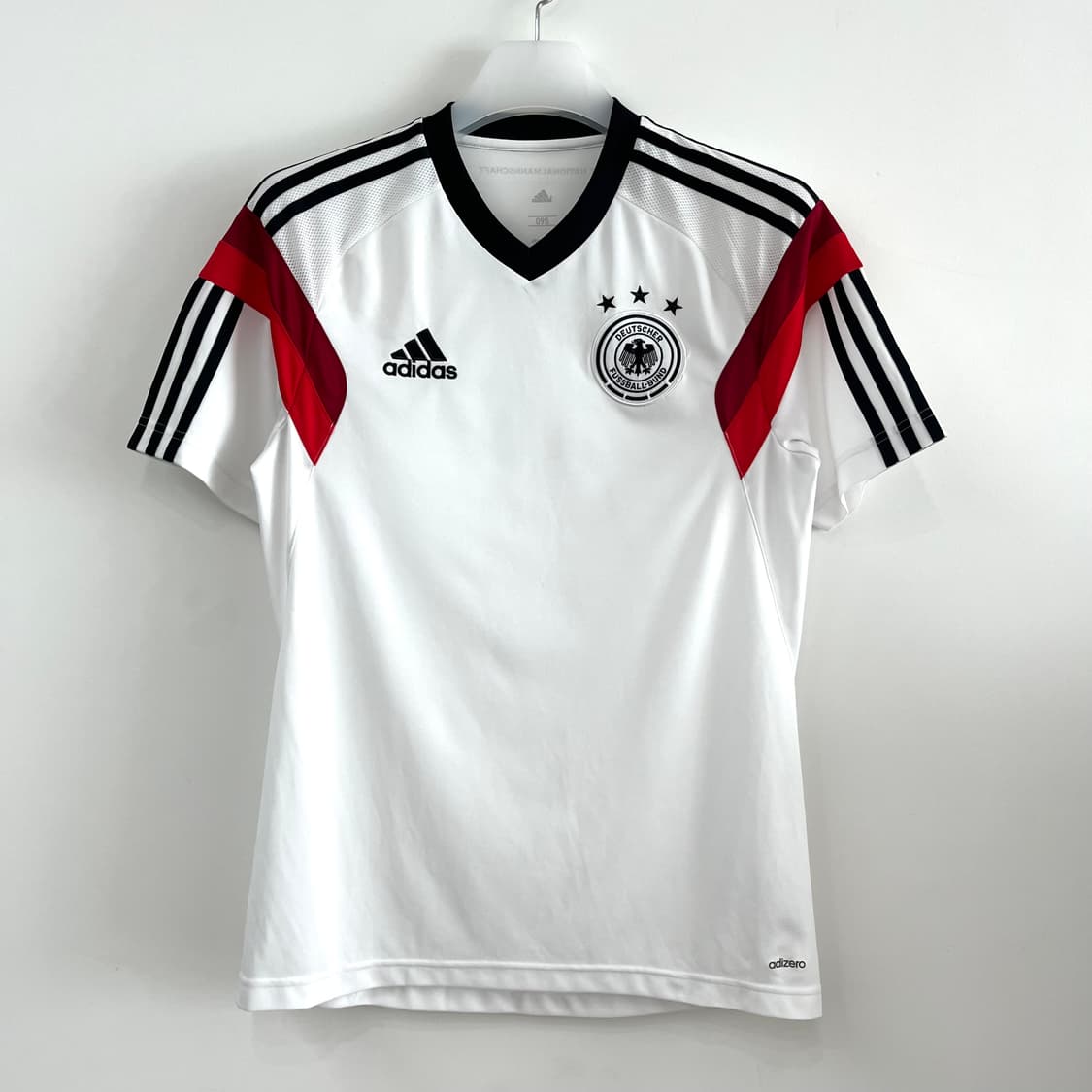아디다스 14-15 독일 국대 화이트 반팔 유니폼 상품이미지2