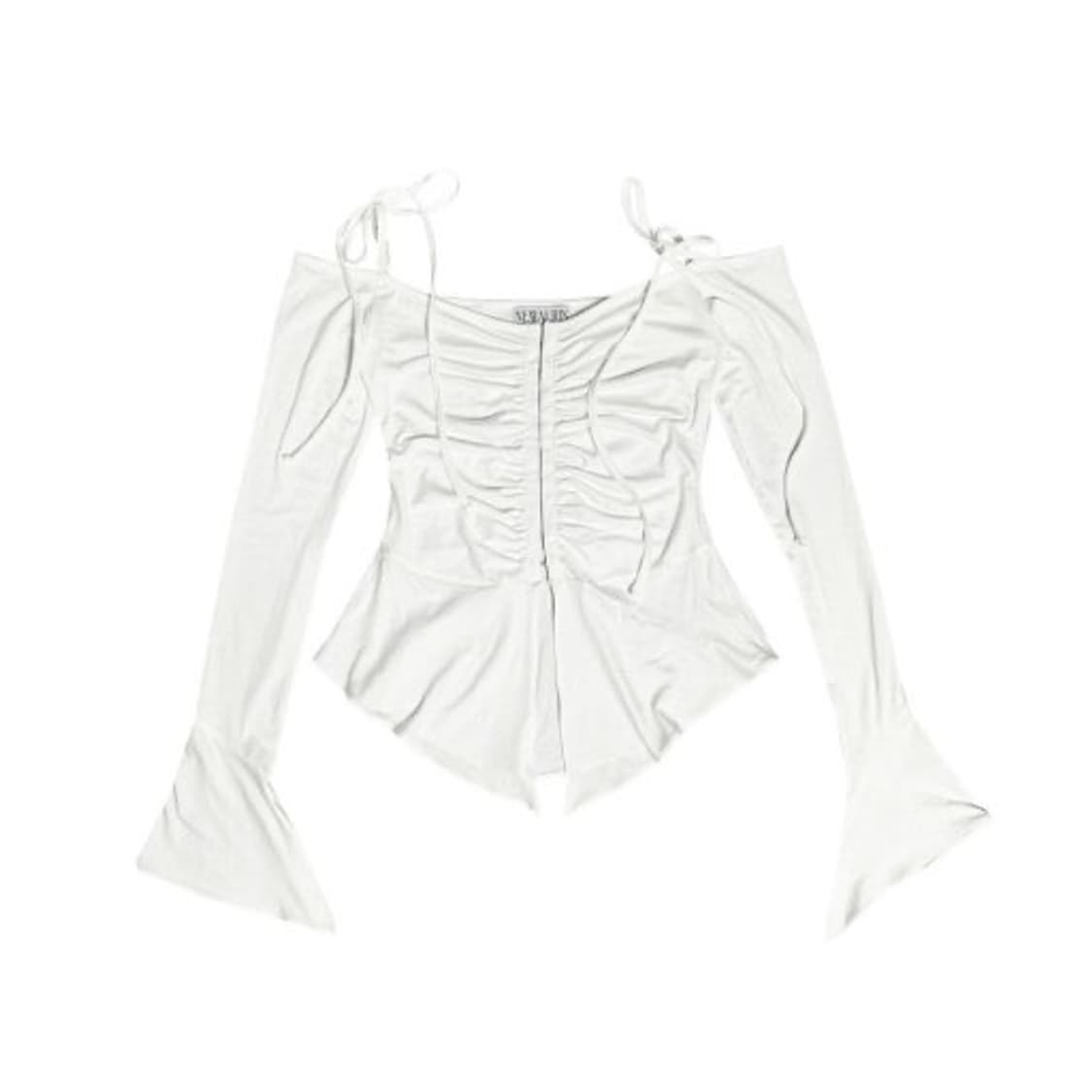 뉴얼린 팅커벨 블라우스 화이트 상품이미지1