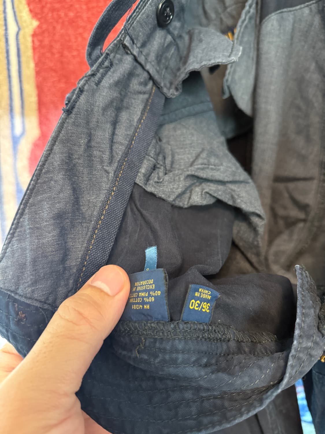 랄프로렌 아카이브 밀스펙 유틸리티 몽키팬츠 36/30 상품이미지6