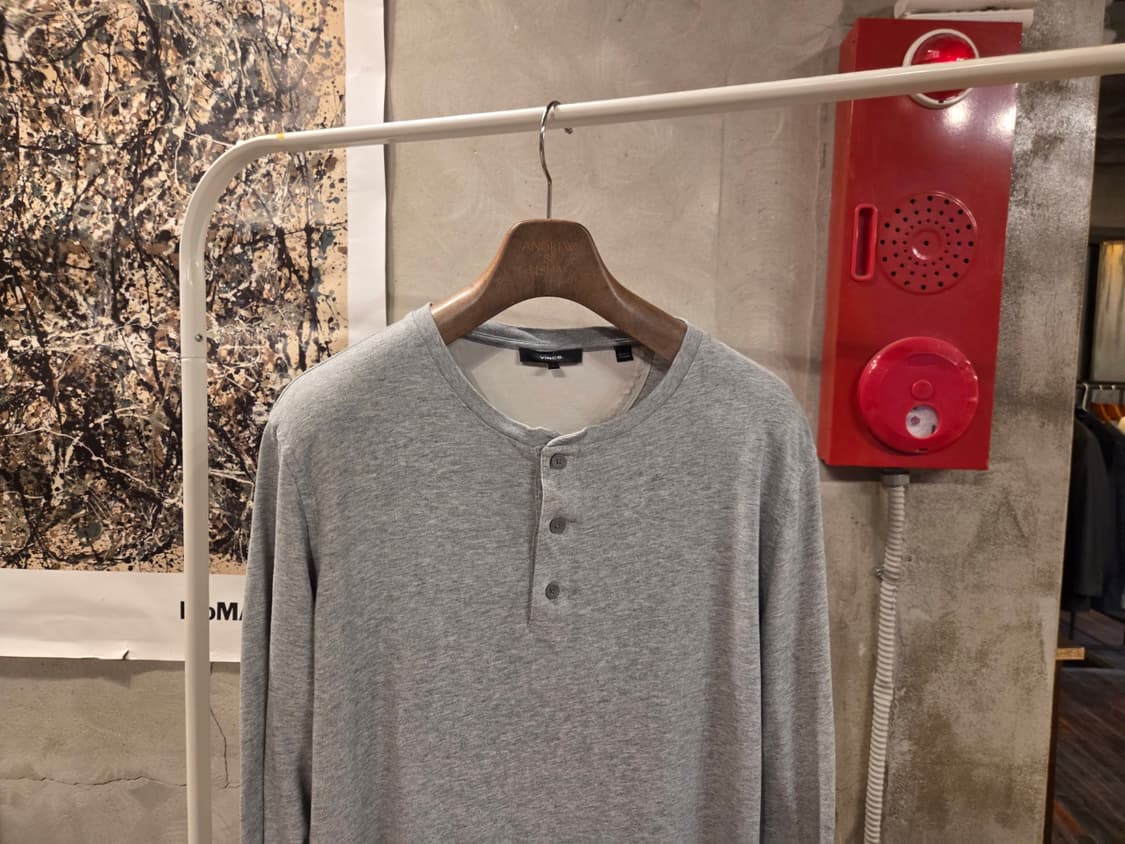 빈스 헨리넥 티셔츠  상품이미지3