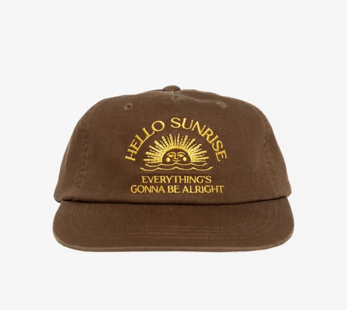 헬로선라이즈 브라운 볼캡 상품이미지1