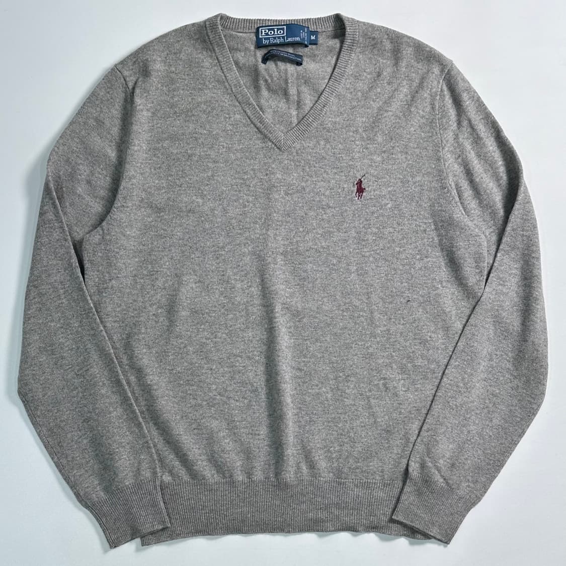 폴로 랄프로렌 그레이 메리노 울 니트 상품이미지1