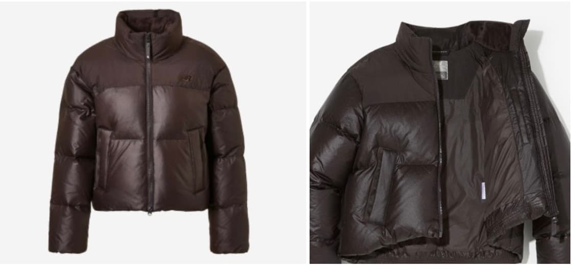 뉴발란스 액티브 숏 구스다운 숏패딩 상품이미지2