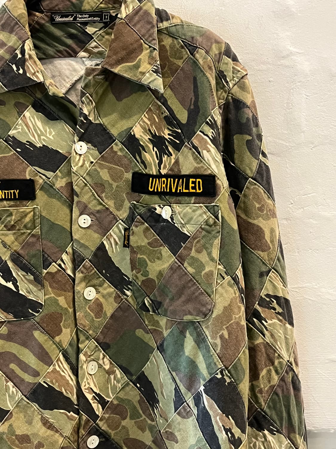 Unrivaled japan 카모플라쥬 퀼팅 셔츠 자켓 3 상품이미지3