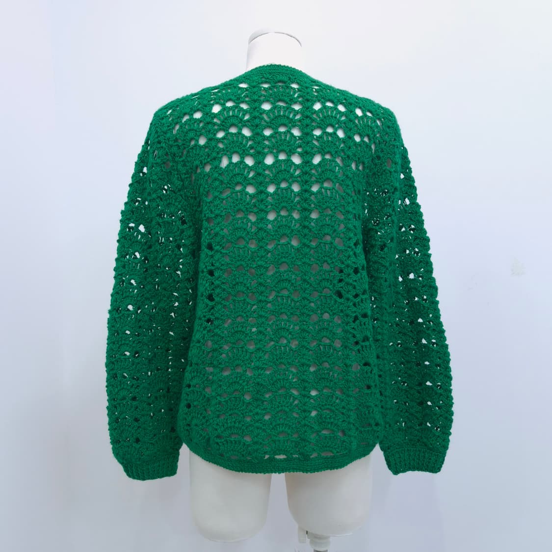 그린 크로셰 핸드메이드 가디건 상품이미지9
