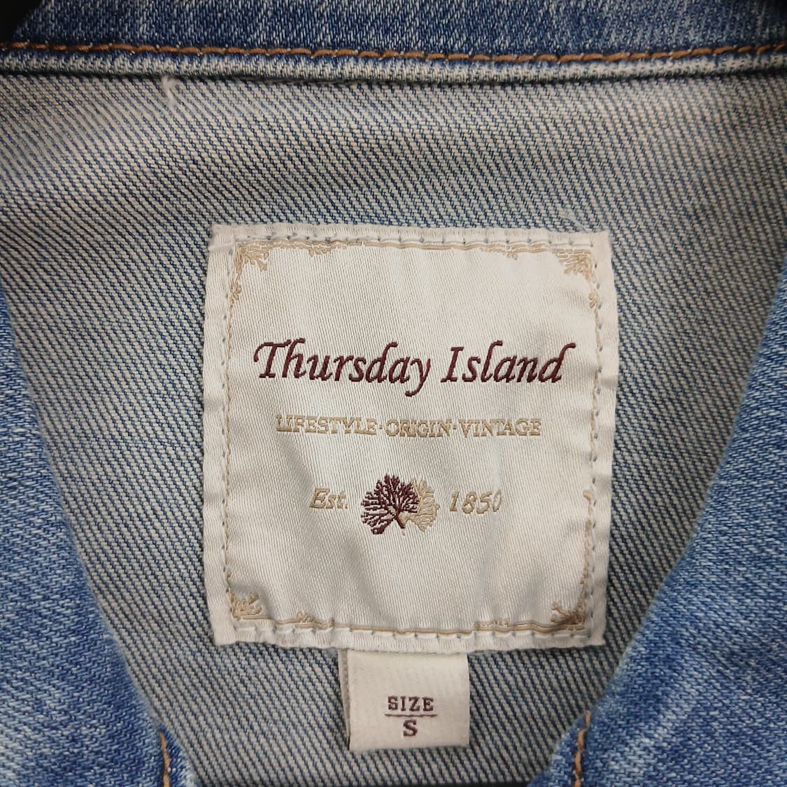 Thursday Island 데님 자켓 청자켓 상품이미지7