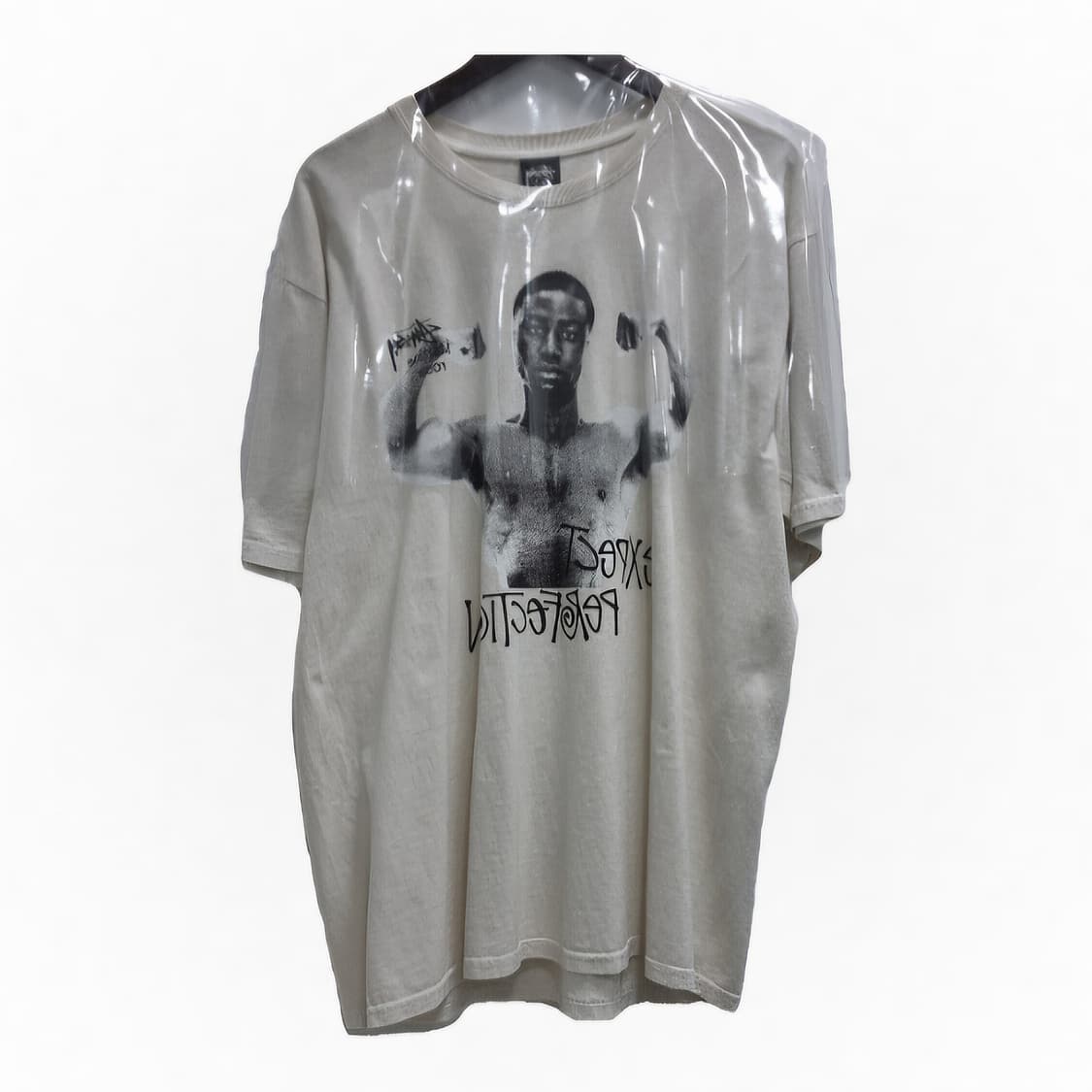 스투시 x 마틴 로즈 스탠드 펌 피그먼트 다이드 티 내츄럴 L / 할인 상품이미지1