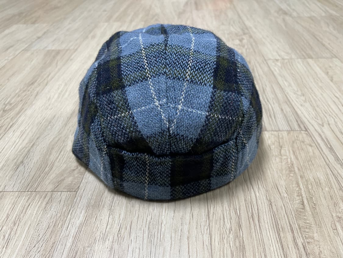 ~58) 90's 뉴욕햇 체크 울 캠프캡(미국제)RRL&LVC&폴로 상품이미지2