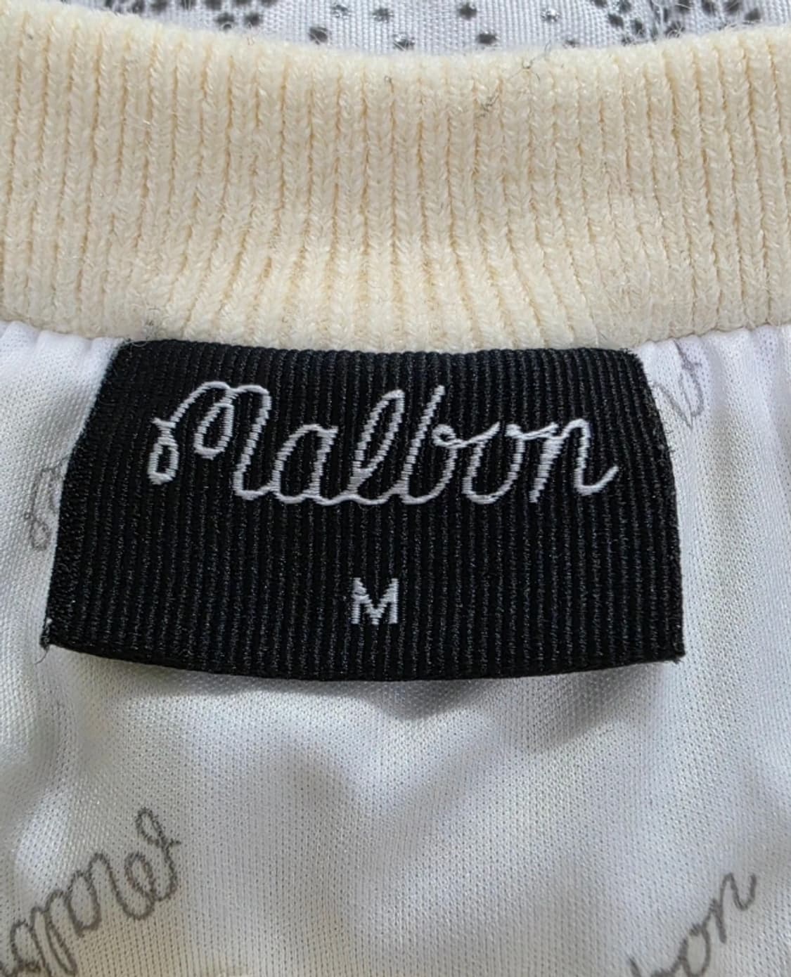 말본 골프 니트 스웨터 아이보리 ~55 상품이미지5