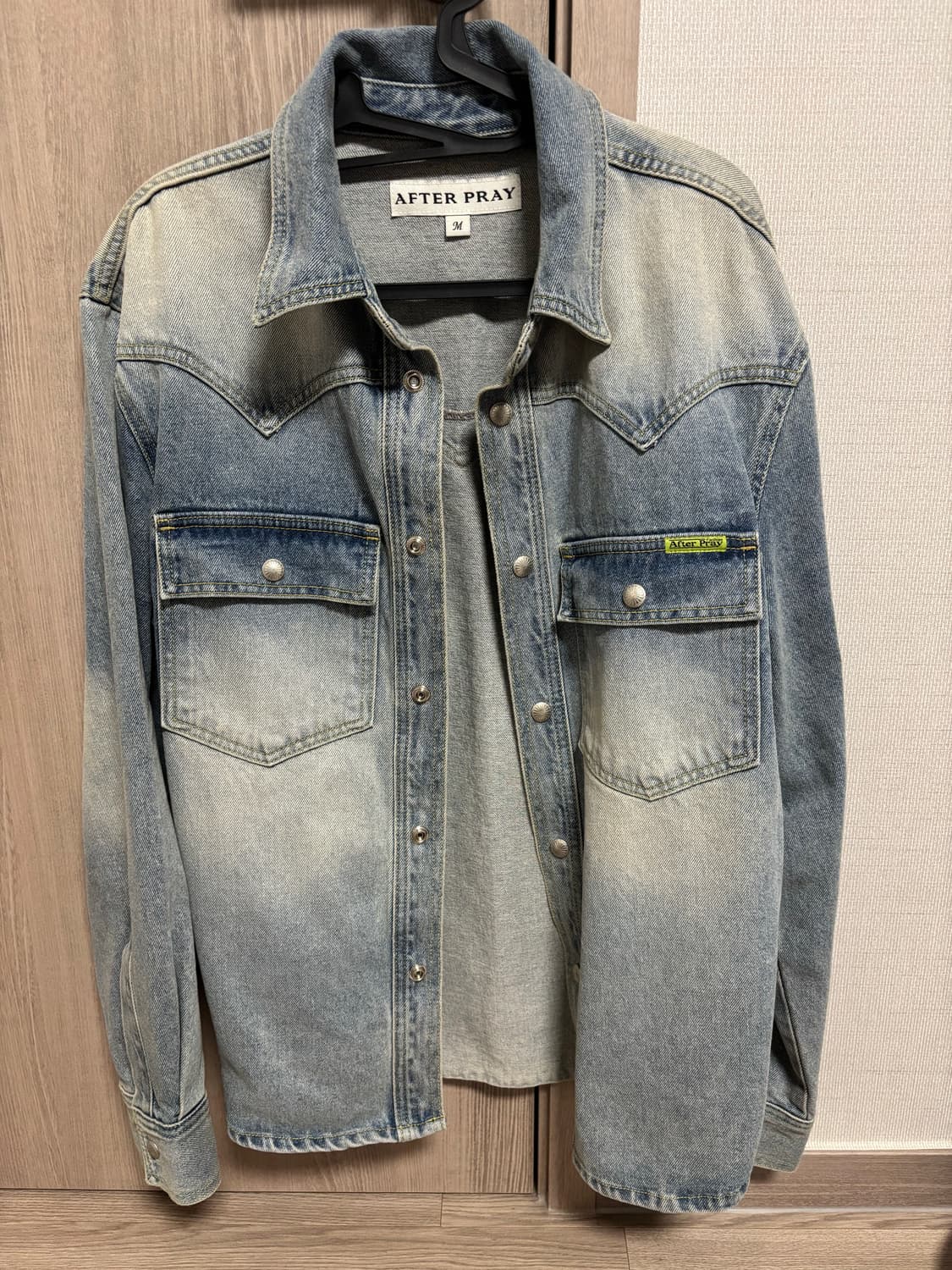 [M] 애프터프레이 크루져 데님 셔켓 상품이미지1