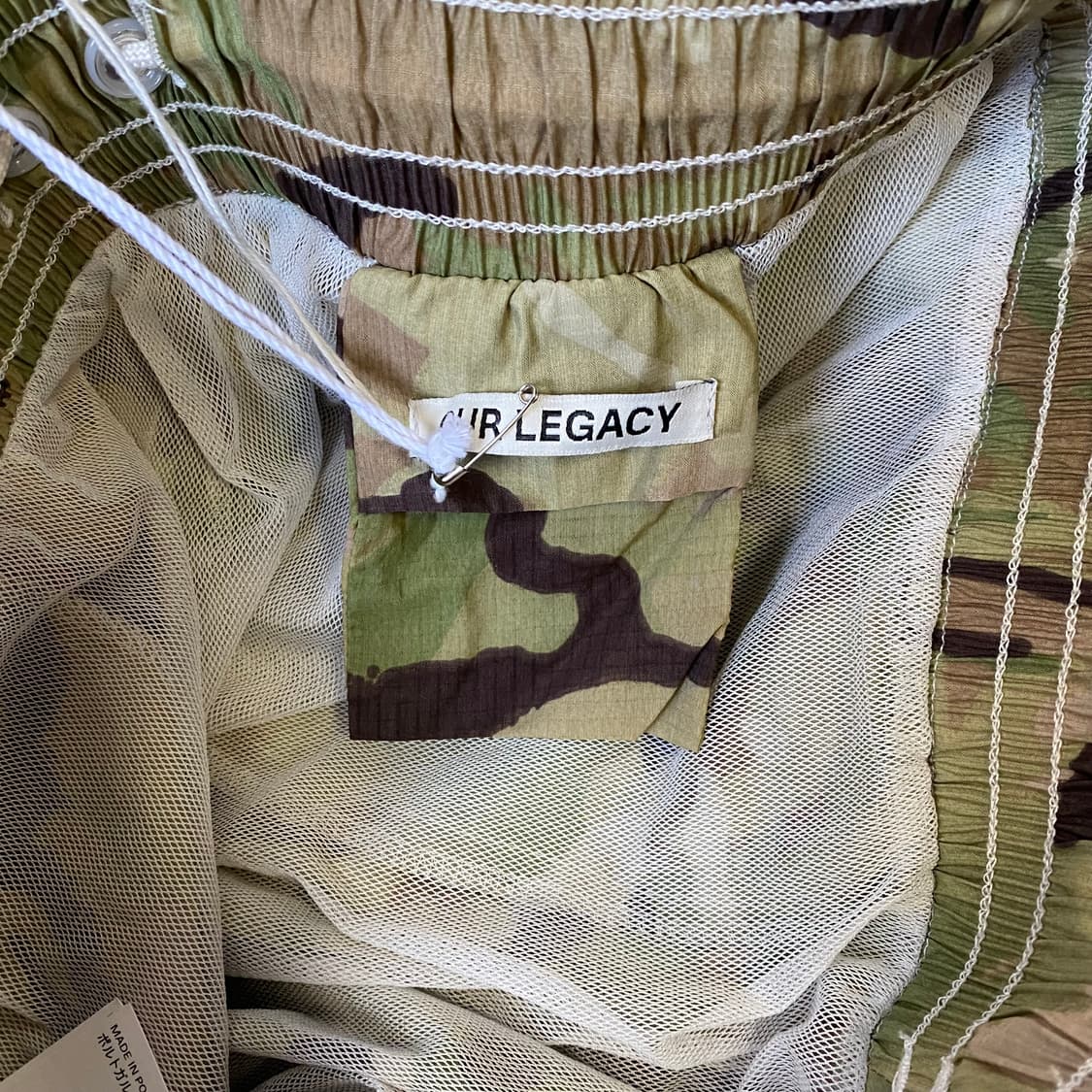 [46] 아워레가시 워크샵 러닝 쇼츠 립스탑 카모플라주 상품이미지5