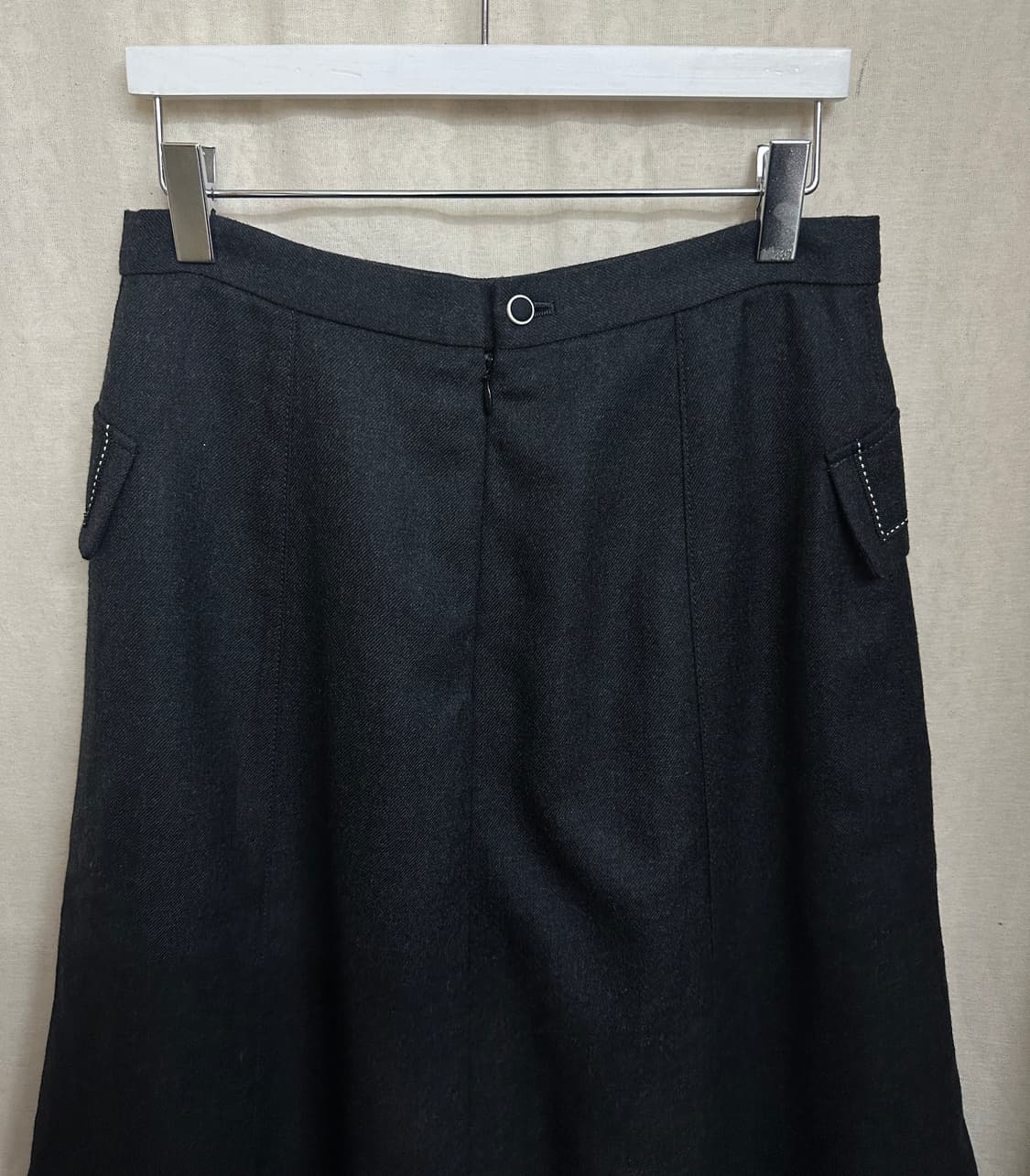 blanc basque stitch wool skirt 상품이미지6