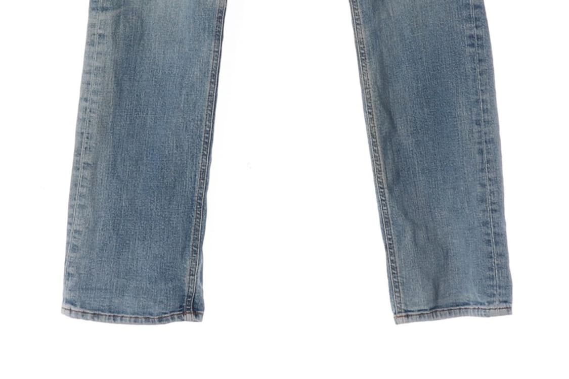 EVISU 시그니처 로고 슬림핏 연청 데님 팬츠 상품이미지5