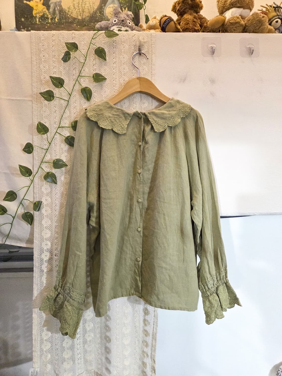 sm2 그리너리 린넨 블라우스 상품이미지4