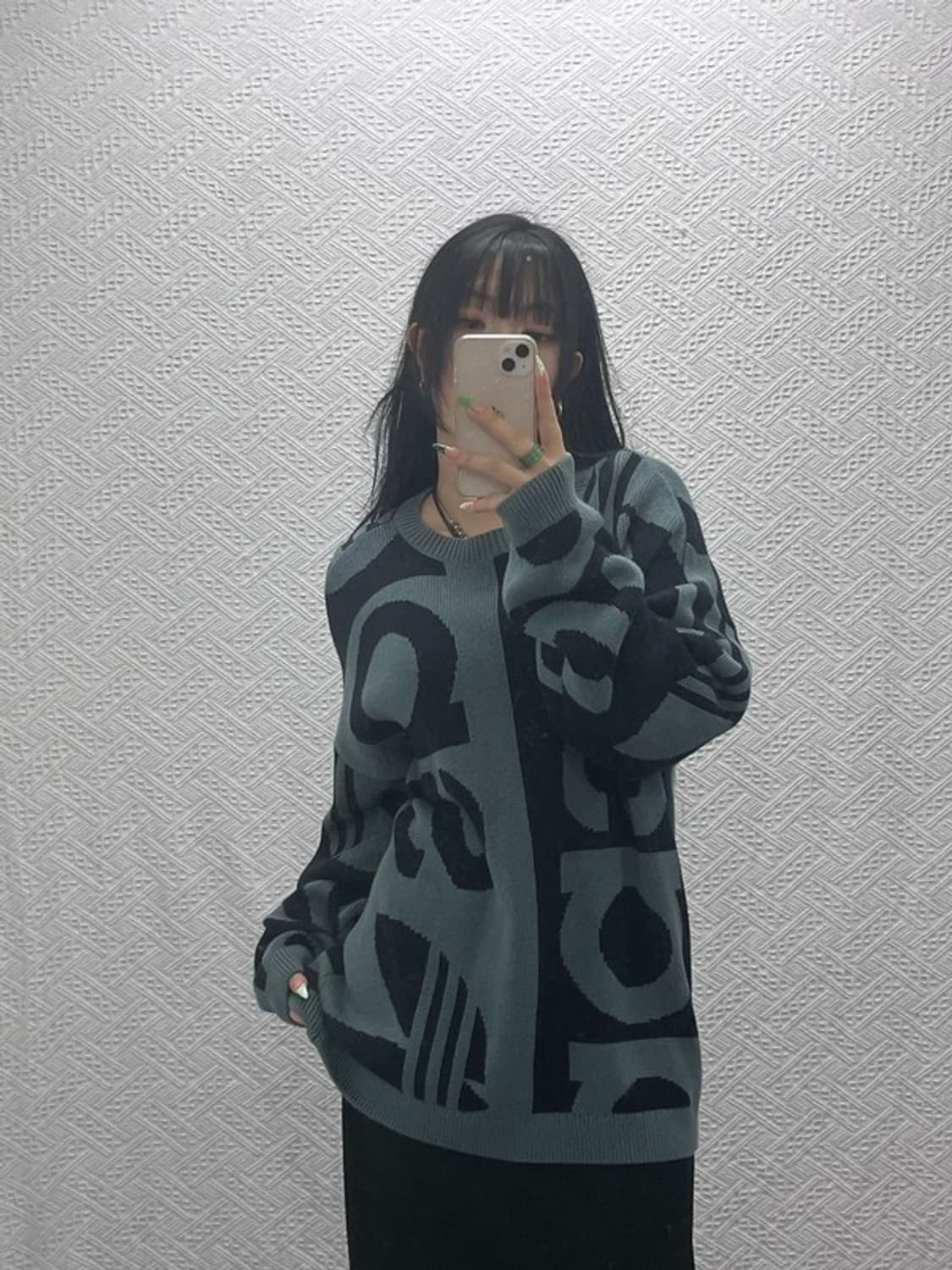 아디다스 오리지널스 스트릿 힙합 로고플레이 니트 L C08880 상품이미지2